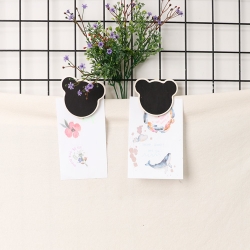 5개입 곰돌이 메모 집게