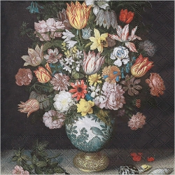 냅킨아트 13309595 Bosschaert Floral 냅킨20매 33x33cm 2288