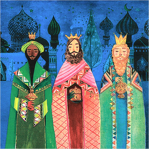 냅킨아트 3333017 Holy Three Kings 냅킨20매 33x33cm 2464