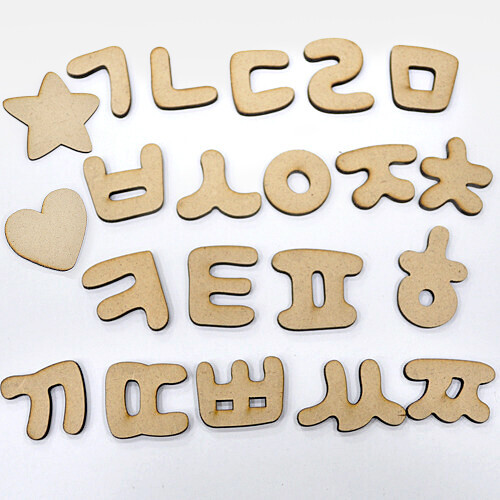 훈민정음 대 4~5cm 자음 19글자