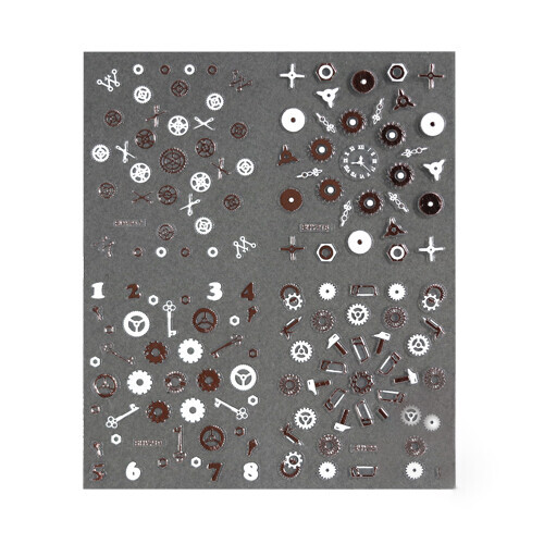 NSL-1 네일아트 스티커 1호 13x23cm