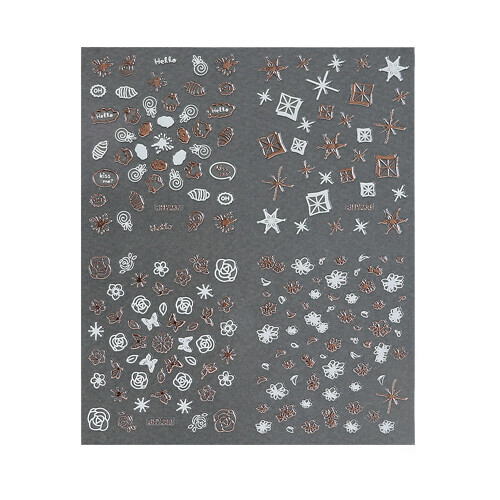 NSL-3 네일아트 스티커 3호 13x23cm