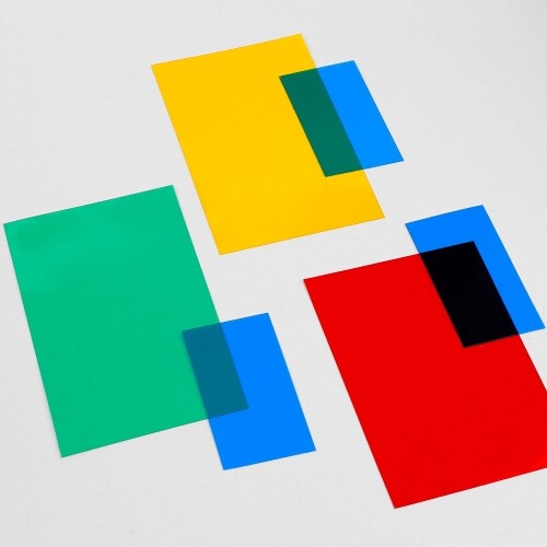 한정 판매 PVC 칼라 필름 세트