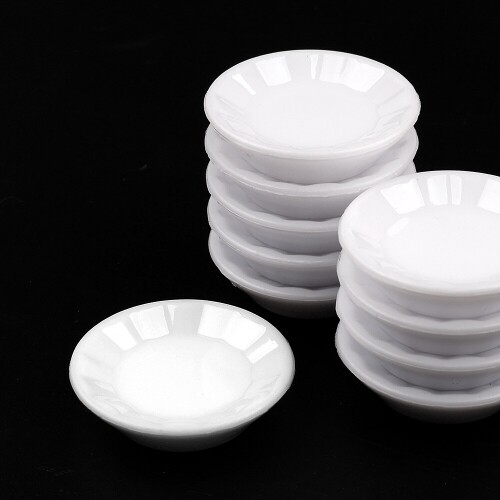 MS-40 미니어처 원형그릇2 3x0.8cm 10개입