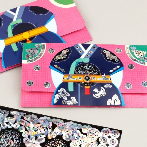 한정판매 전통 남자 한복 용돈 봉투