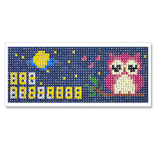 보석십자수 주차판 13호 18x8cm 5개입