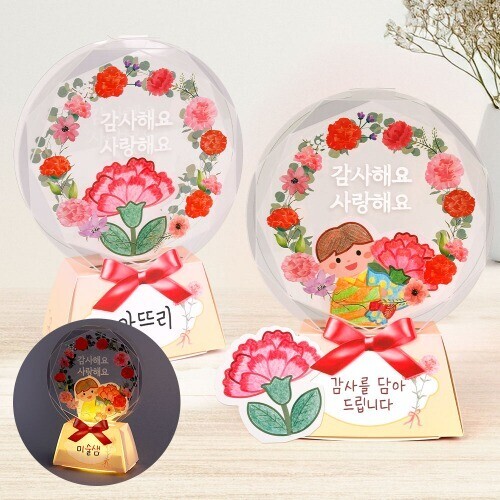 (MS) 입체 카네이션 감사패