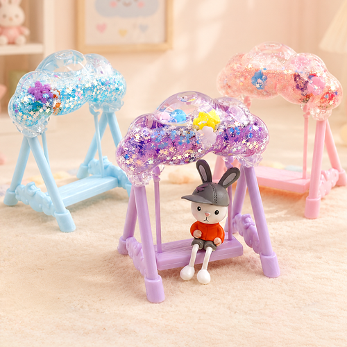아크릴 스팽글 워터 쉐이커 구름 그네