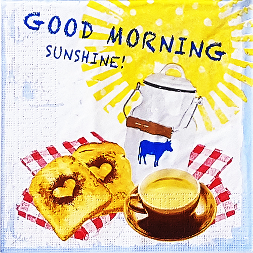 냅킨아트 1331262 morning sunshine 냅킨20매 33x33cm 1383